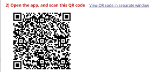QR code-scan